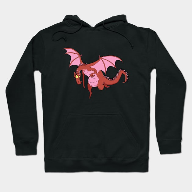 Wyrm on the wing Hoodie by Slack Wyrm